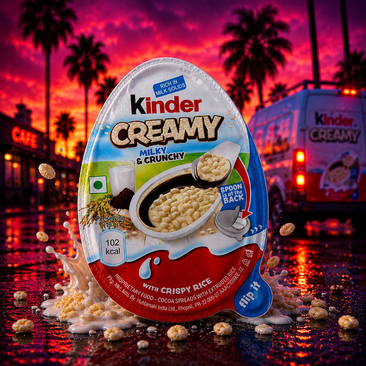 Kinder Creamy Milky Crunchy (19g)