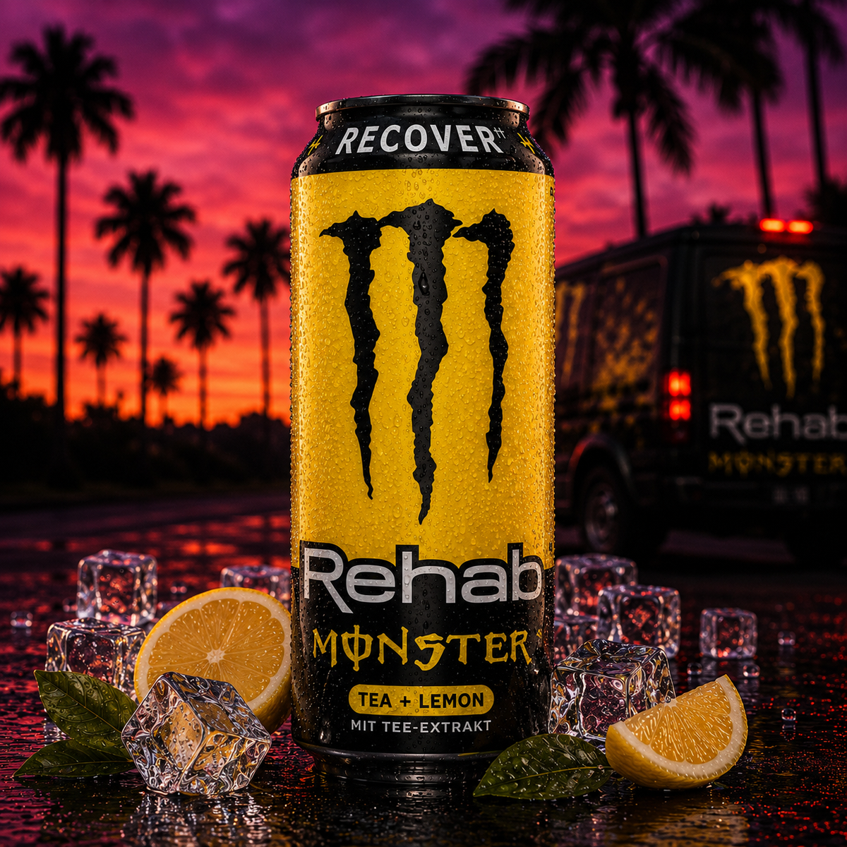 Monster Energy Rehab Tea + Lemon (500ml)