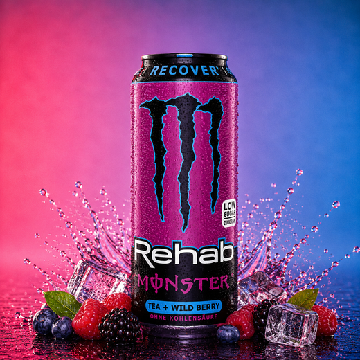 Monster Energy Rehab Tea + Wild Berry (500ml)