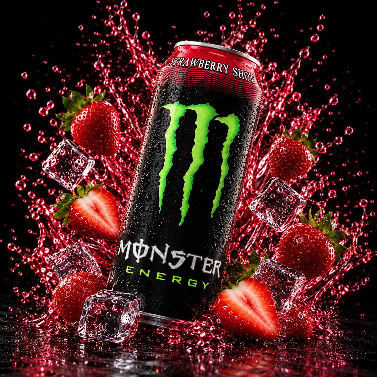 Monster Energy Strawberry Shot (473ml)