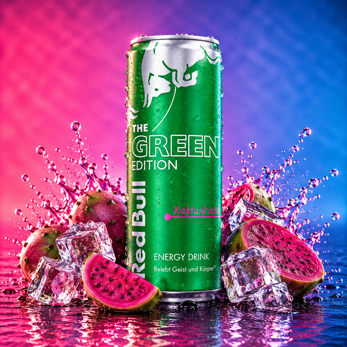 Red Bull Energy Green Edition Kaktusfrucht (250ml)