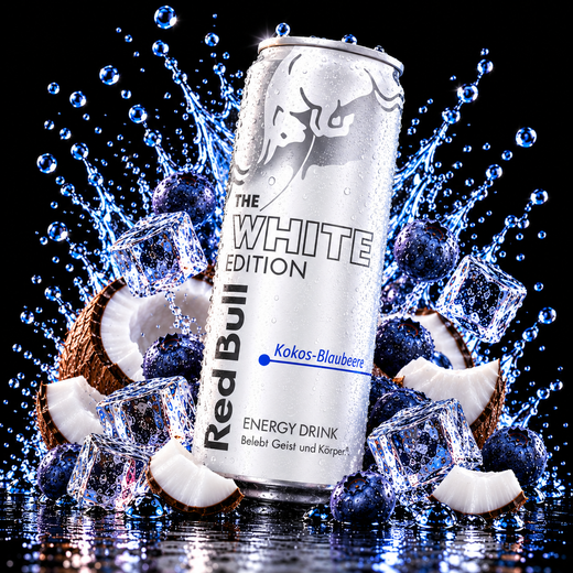 Red Bull Energy White Edition Kokos-Blaubeere (250ml)