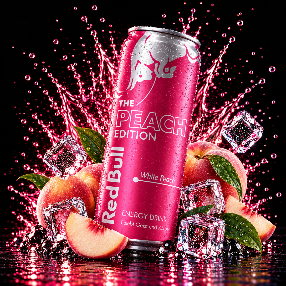 Red Bull Energy White Peach Edition (250ml)