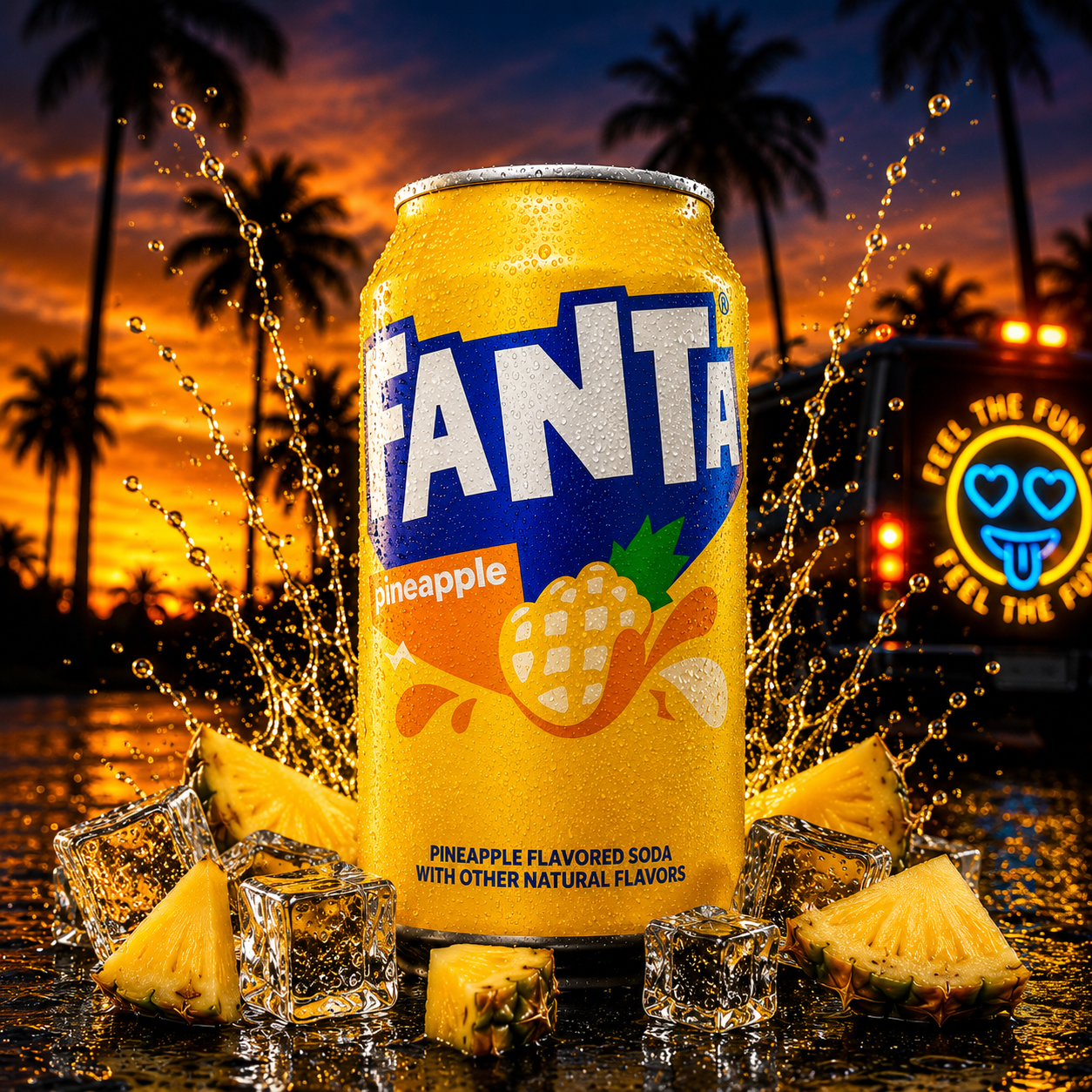 Fanta Pineapple USA (355ml)