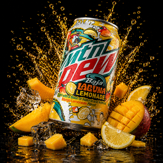 Mountain Dew Baja Laguna Lemonade (335ml)