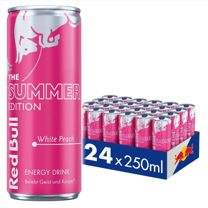 Red Bull Energy White Peach Edition (250ml)