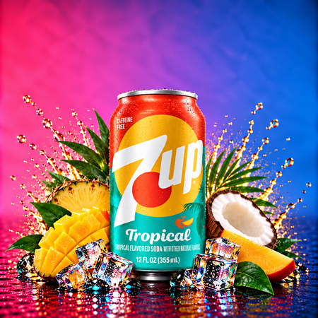 7Up Tropical (355ml)
