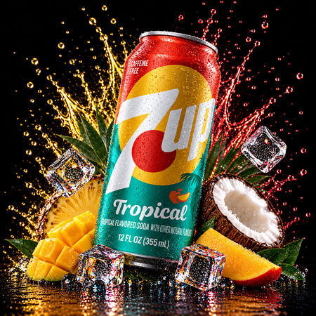 7Up Tropical (355ml)