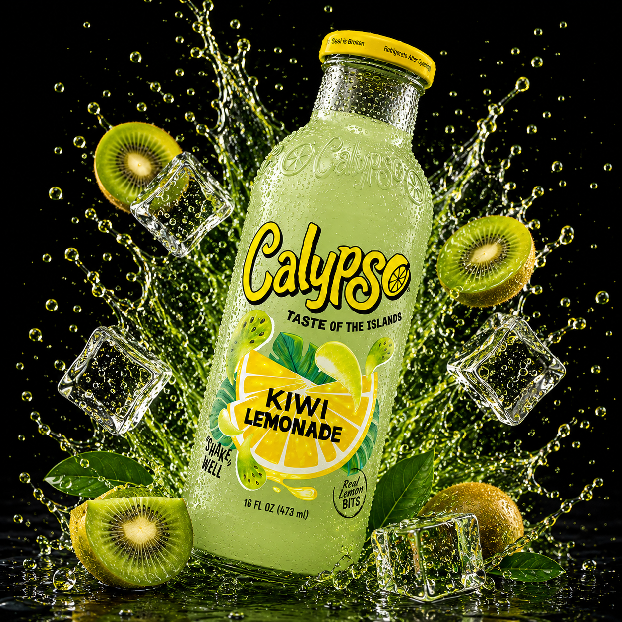 Calypso Kiwi Lemonade (473ml)