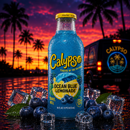 Calypso Ocean Blue Lemonade (473ml)