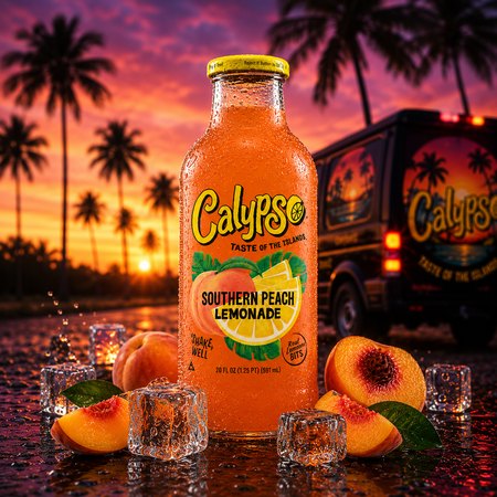 Calypso Southern Peach Lemonade (473ml)