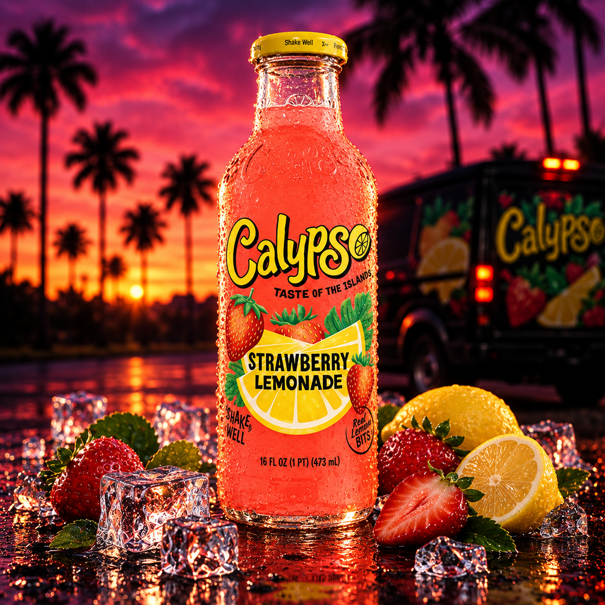 Calypso Strawberry Lemonade (473ml)