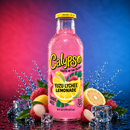 Calypso Yuzu Lychee Lemonade (473ml)