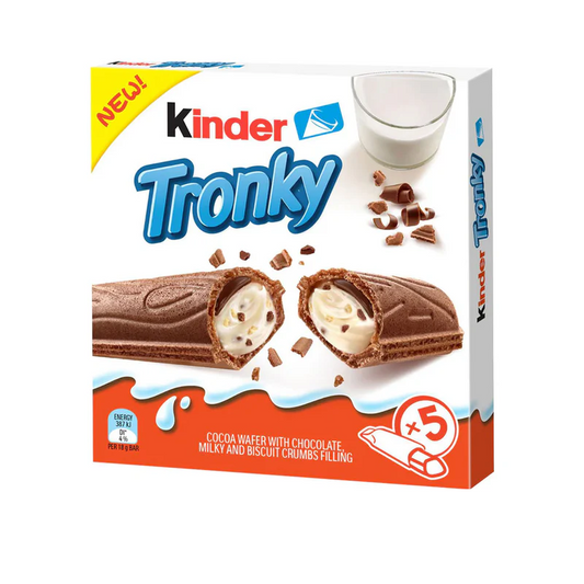 KINDER TRONKY 5ER PACK (90G) - Snackville