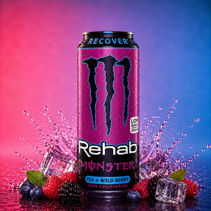 Monster Energy Rehab Tea + Wild Berry (500ml)