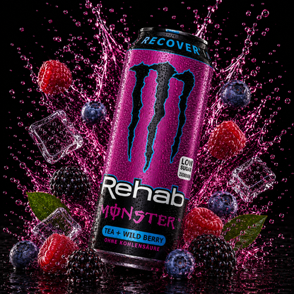 Monster Energy Rehab Tea + Wild Berry (500ml)