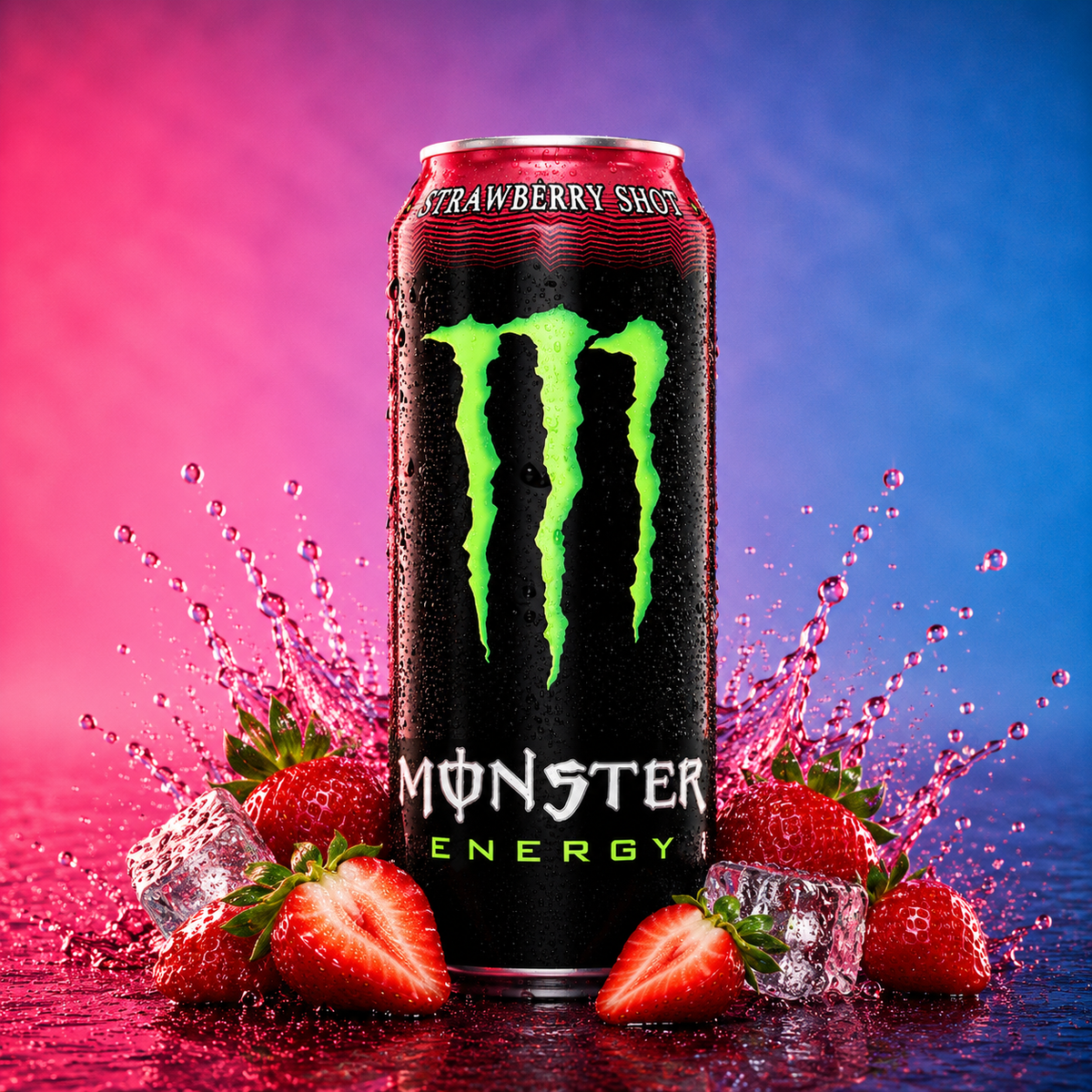 Monster Energy Strawberry Shot (473ml)