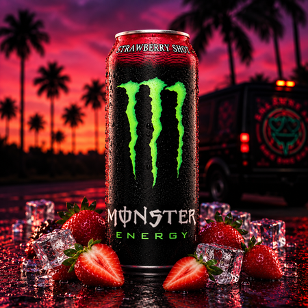Monster Energy Strawberry Shot (473ml)
