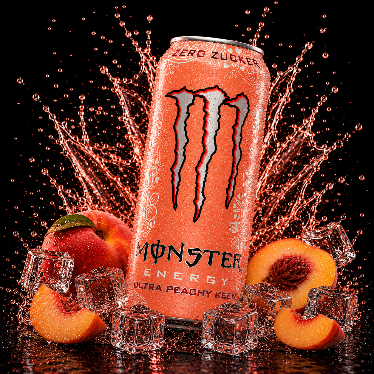 Monster Energy Ultra Peachy Keen (500ml)