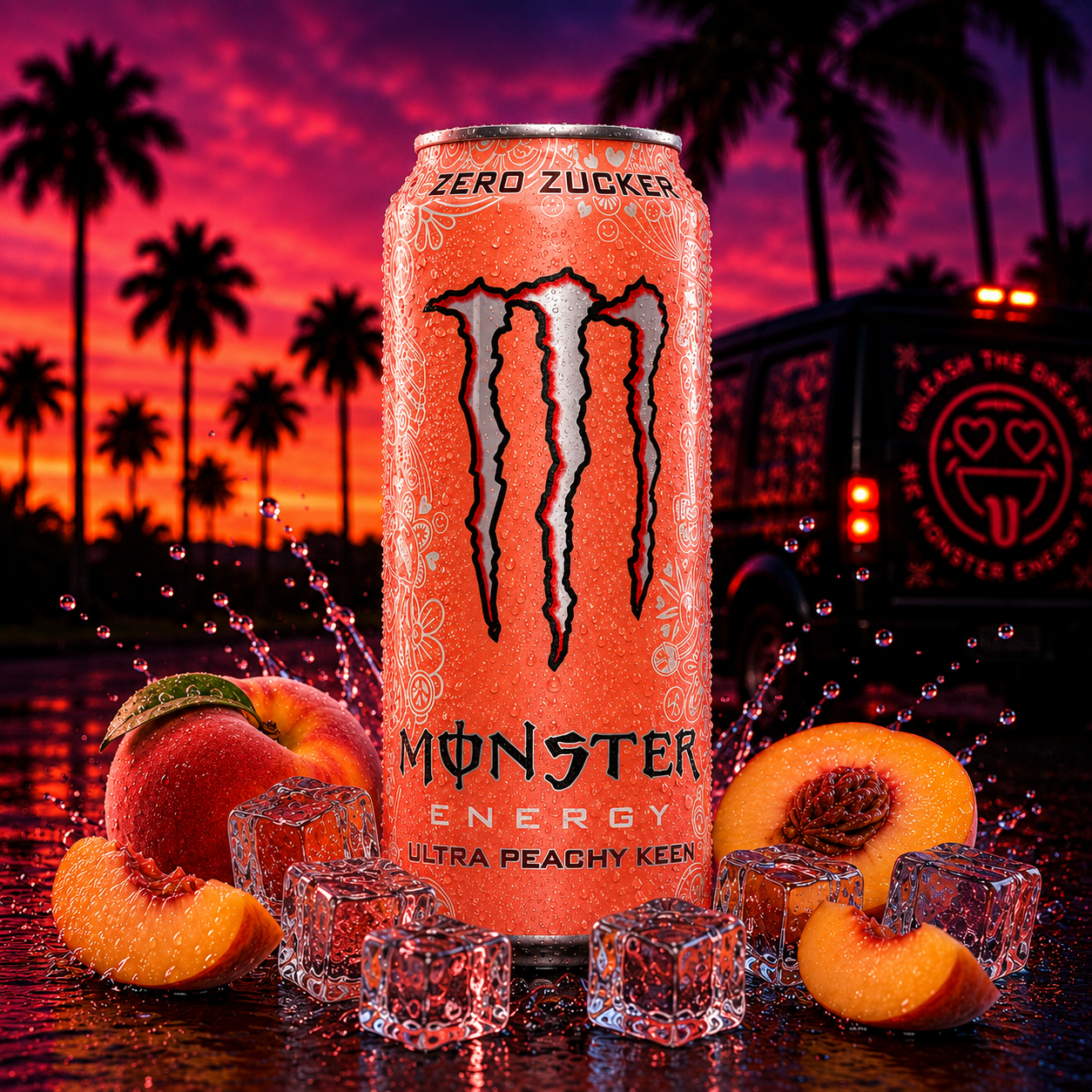 Monster Energy Ultra Peachy Keen (500ml)