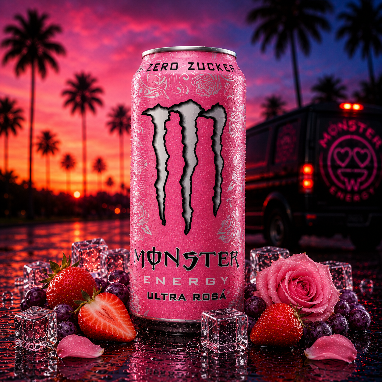 Monster Energy Ultra Rosa (500ml)