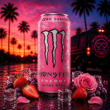 Monster Energy Ultra Rosa (500ml)