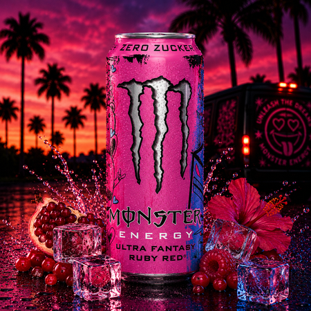 Monster Energy Ultra Fantasy Ruby Red (500ml)