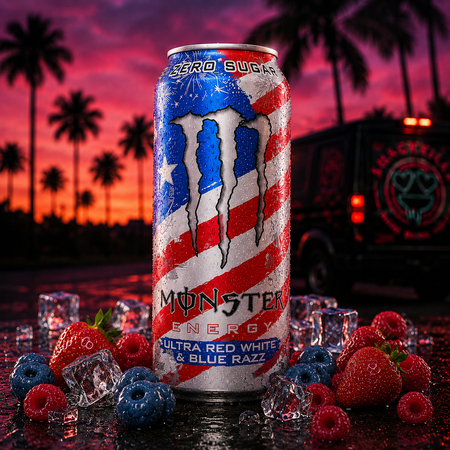 Monster Energy Ultra Red White Blue Razz (473ml)