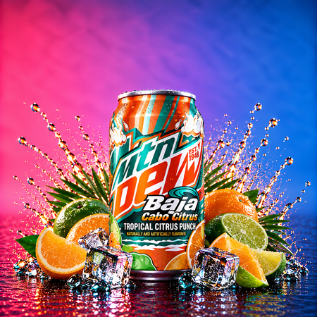 Mountain Dew Baja Cabo Citrus (355ml)