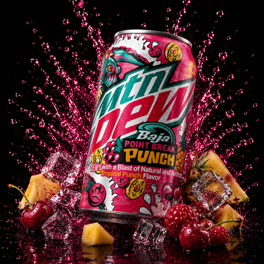 Mountain Dew Baja Point Break Punch (355ml)