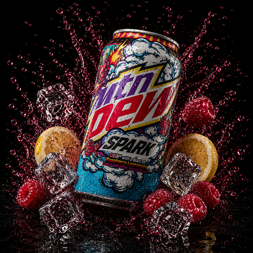 Mountain Dew Spark Raspberry Lemonade (355ml)