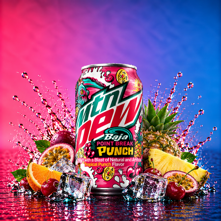 Mountain Dew Baja Point Break Punch (355ml)