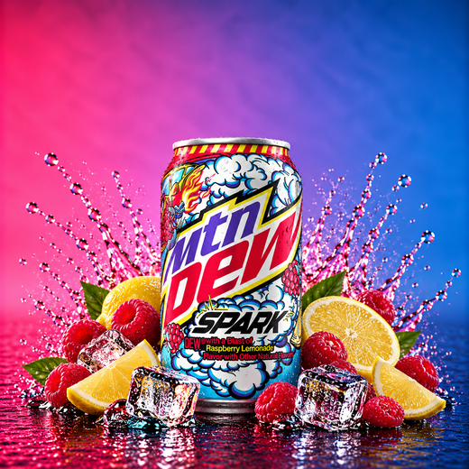 Mountain Dew Spark Raspberry Lemonade (355ml)