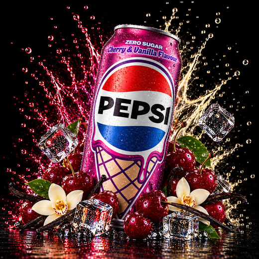 Pepsi Cherry & Vanilla Zero (330ml)