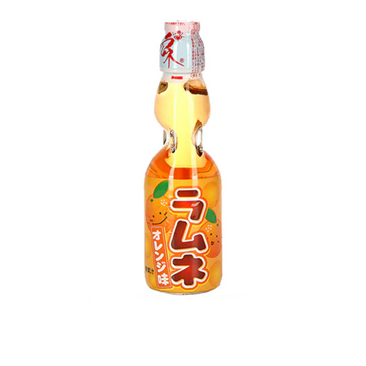 HATA RAMUNE ORANGE JAPAN SODA  (200ML) - Snackville