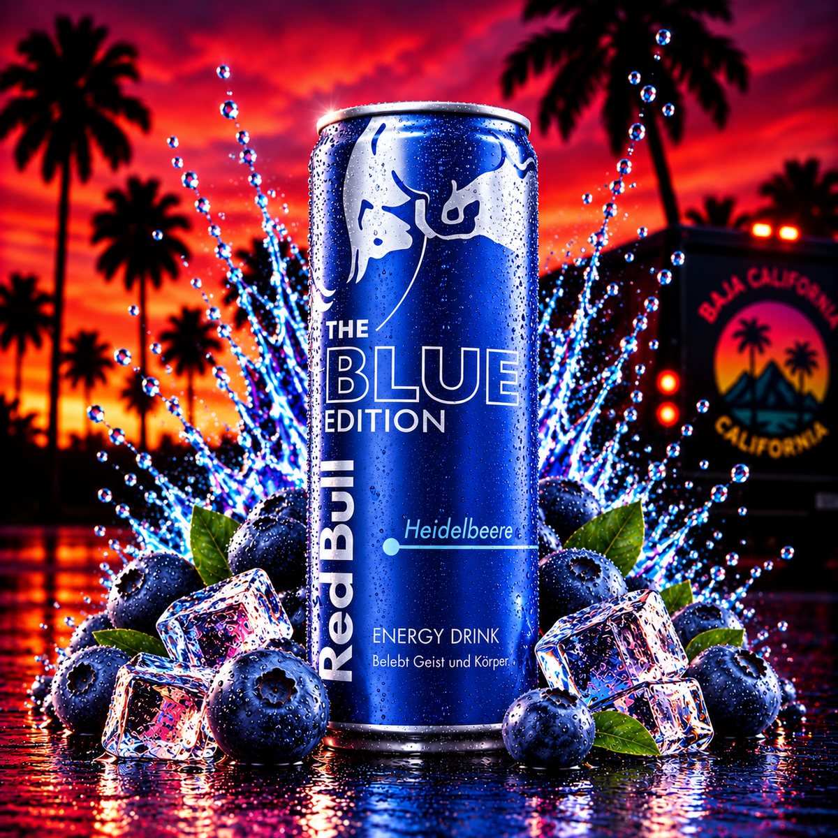 Red Bull Energy Blue Edition Heidelbeere (250ml)