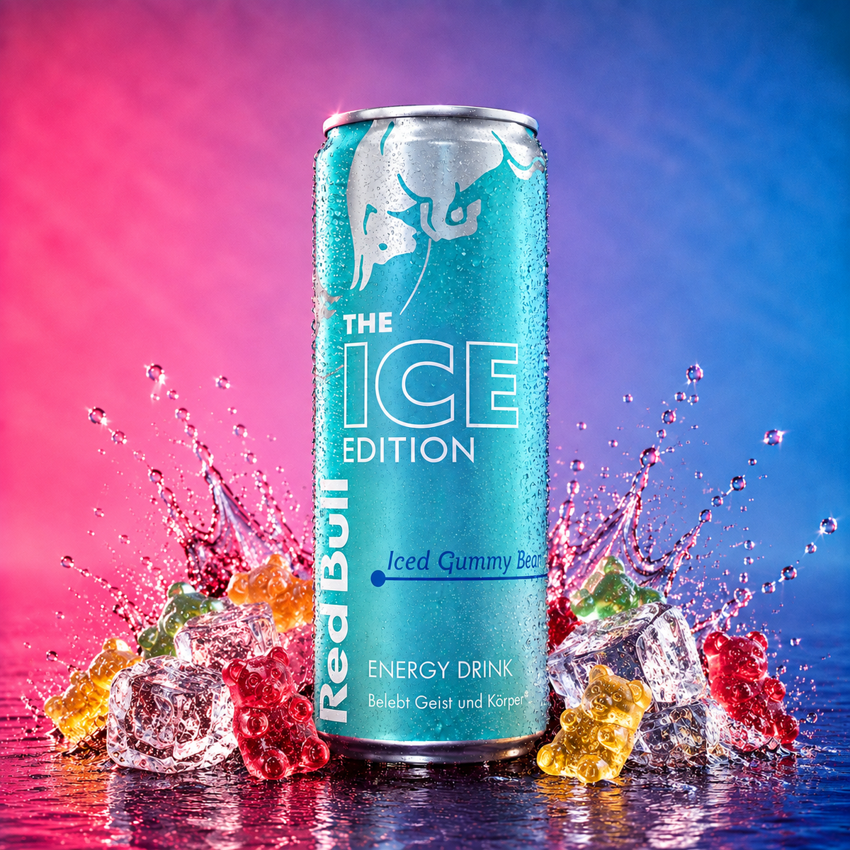 Red Bull Energy Ice Gummy Bear Edition (250ml)