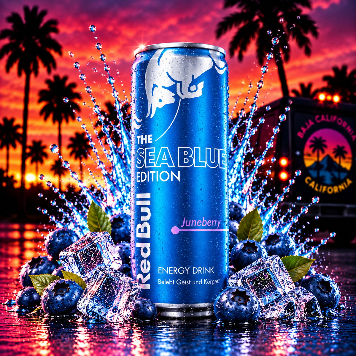 Red Bull Energy Sea Blue Edition Juneberry (250ml)