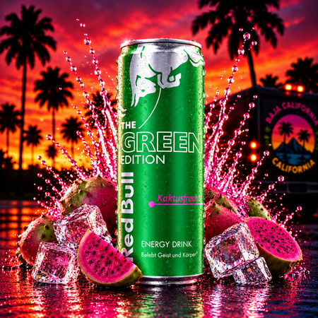 Red Bull Energy Green Edition Kaktusfrucht (250ml)