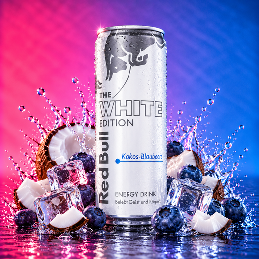 Red Bull Energy White Edition Kokos-Blaubeere (250ml)
