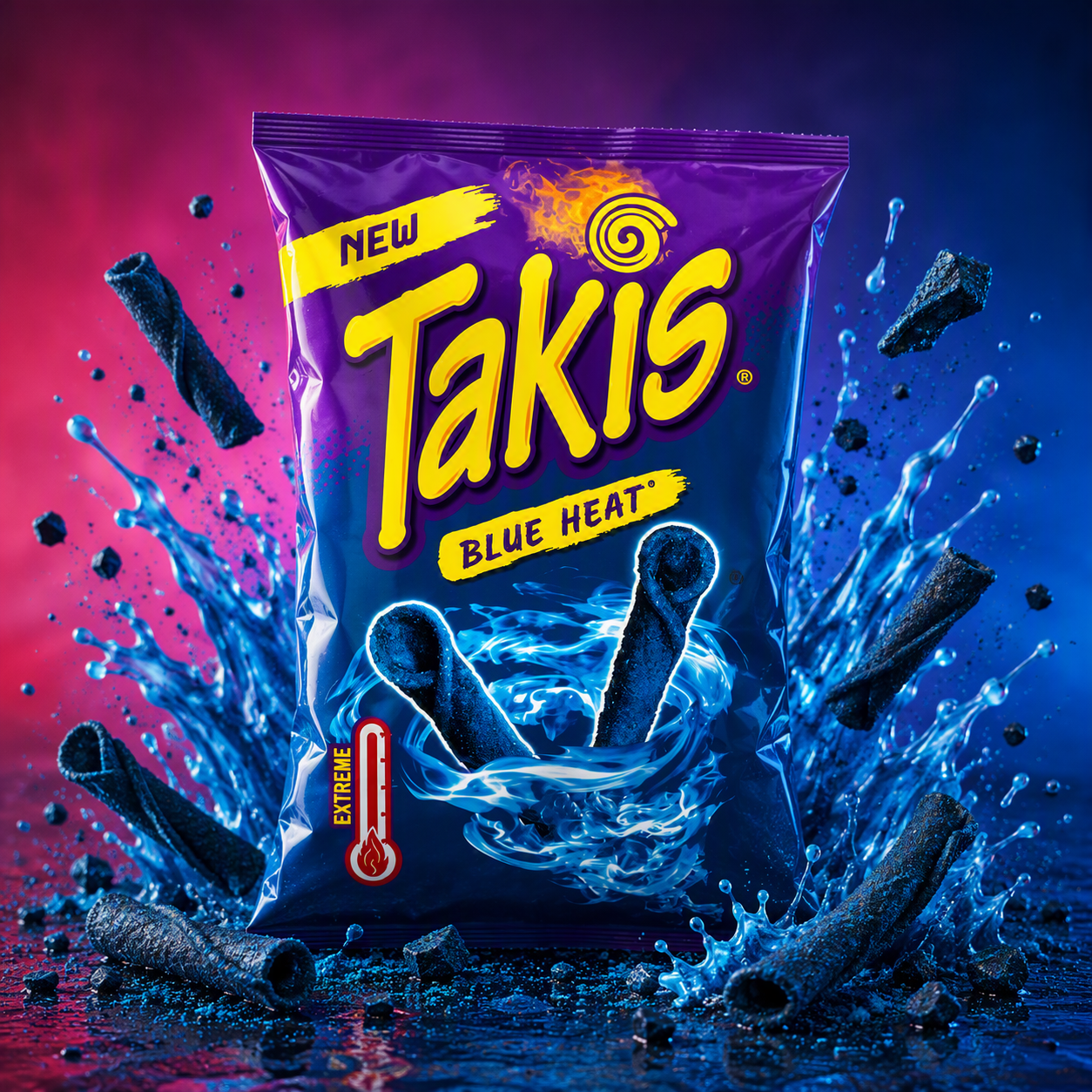 Takis Blue Heat (100g)
