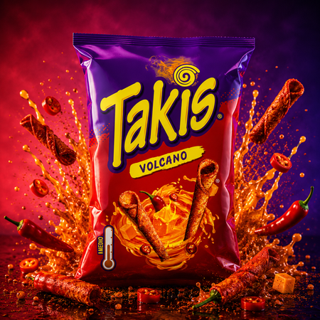 Takis Queso Volcano (100g)