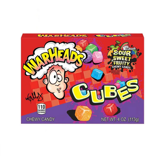 Warheads Sour Chewy Cubes (113g) - Snackville