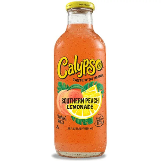 Calypso Southern Peach Lemonade (473ml) - Snackville