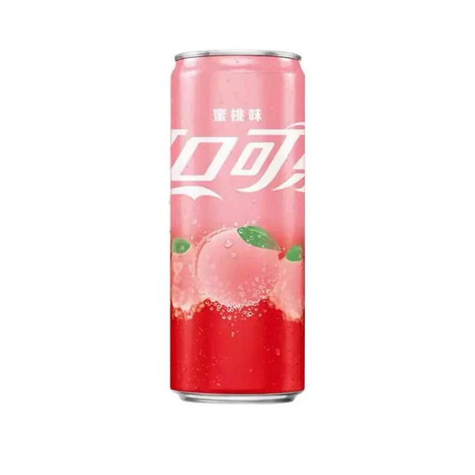 COCA COLA PEACH CHINA (330ML) - Snackville