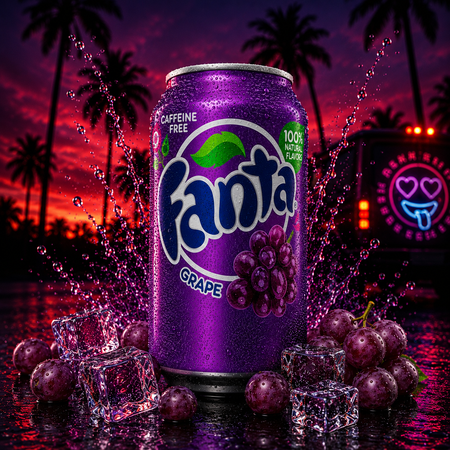 Fanta Grape USA (355ml)