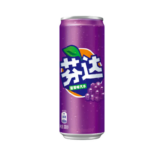 FANTA GRAPE CHINA (330ML) - Snackville