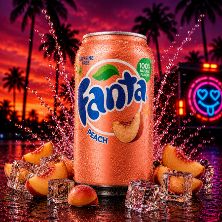 Fanta Peach USA (355ml)