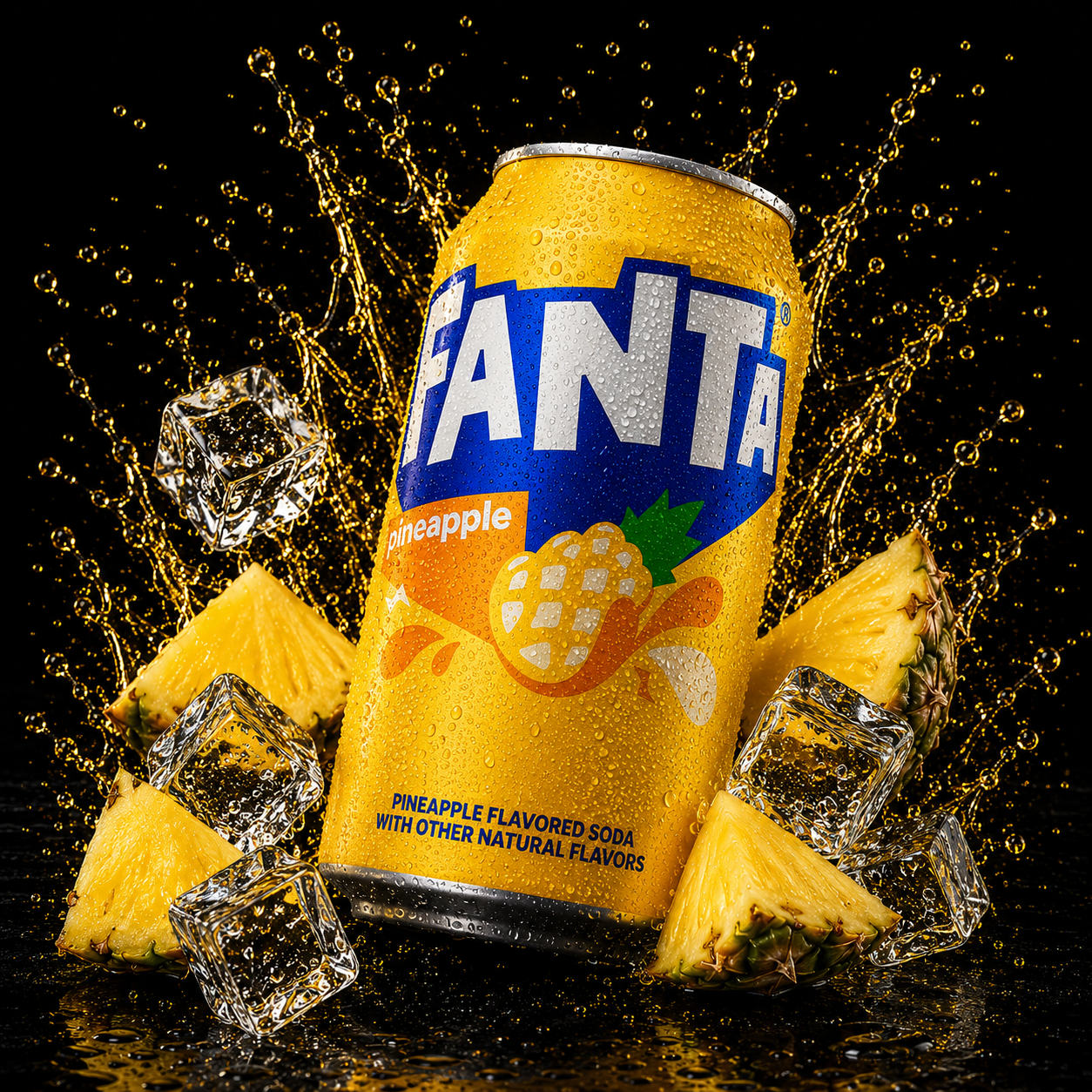 Fanta Pineapple USA (355ml)