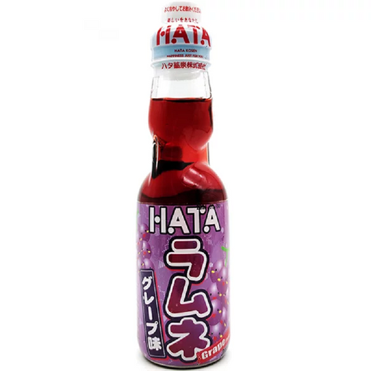 HATA RAMUNE GRAPE JAPAN SODA (200ML) - Snackville